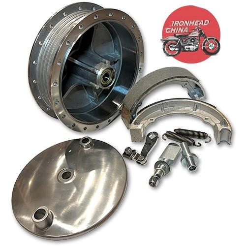 IRONHEAD CHINA ハンバーガードラム ドラム ブレーキ シュー セット 1964-197...