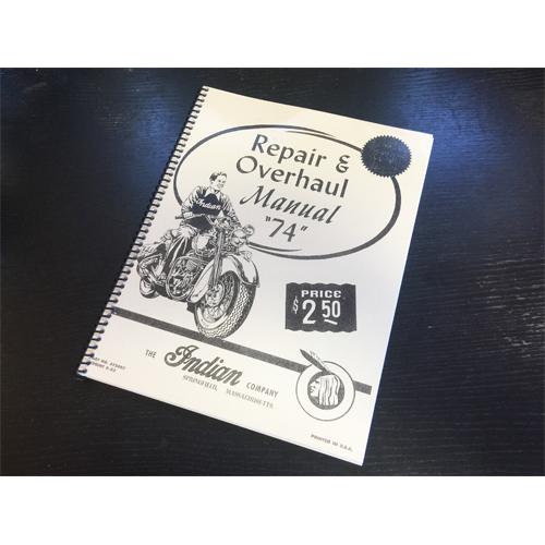 1946-1953 INDIAN CHIEF インディアン チーフ リペア 整備 サービス マニュア...