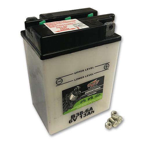 INDIAN インディアン チーフ 6V 13AMP HR 開放型 バッテリー 0.45L電解液付き...
