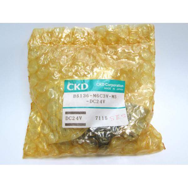 CKD　電磁弁 B5136-M6C3V-M5-DC24V　未開封未使用品