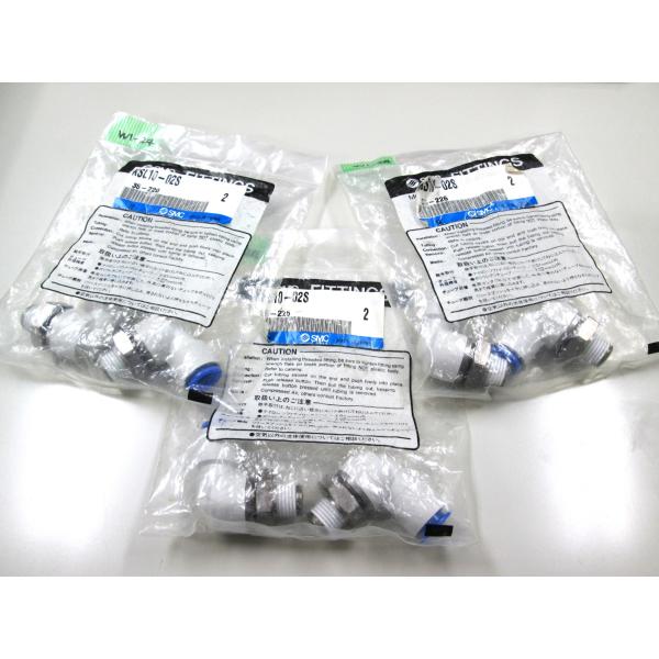 SMC　エルボユニオン　KSL10-02S（2個入×3セット）未開封