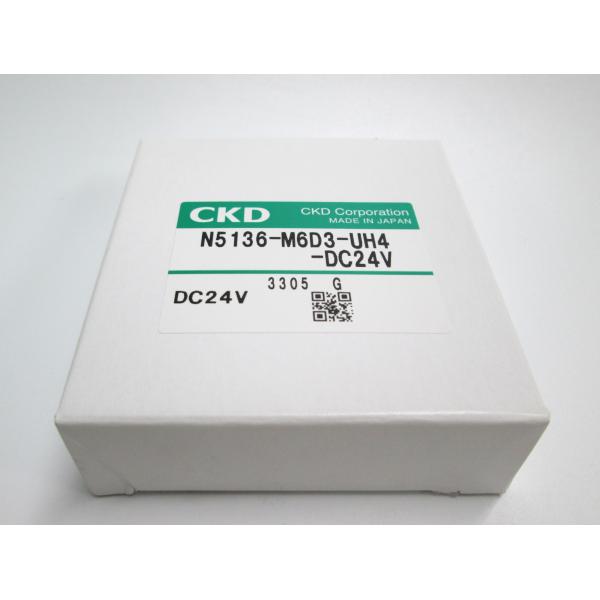 CKD　電磁弁 N5136-M6D3-UH4-DC24V　未開封未使用品