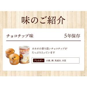 パンですよ! チョコチップ味 5缶 | 長期保...の詳細画像2