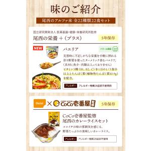 アルファ米 全種類 完全制覇 22種類 22食...の詳細画像4