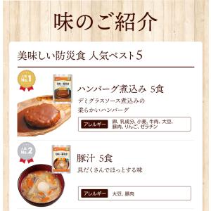 美味しい防災食 人気ベスト5 25食 7日分以...の詳細画像3