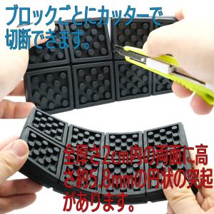 防振 ゴムマット ピアノ スピーカー 室外機 ...の詳細画像2