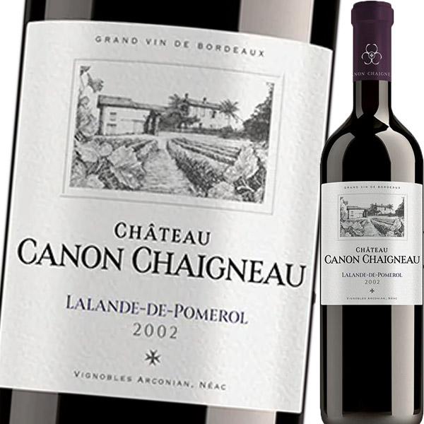 （赤ワイン）シャトー・カノン・シェニョー　2002 wine
