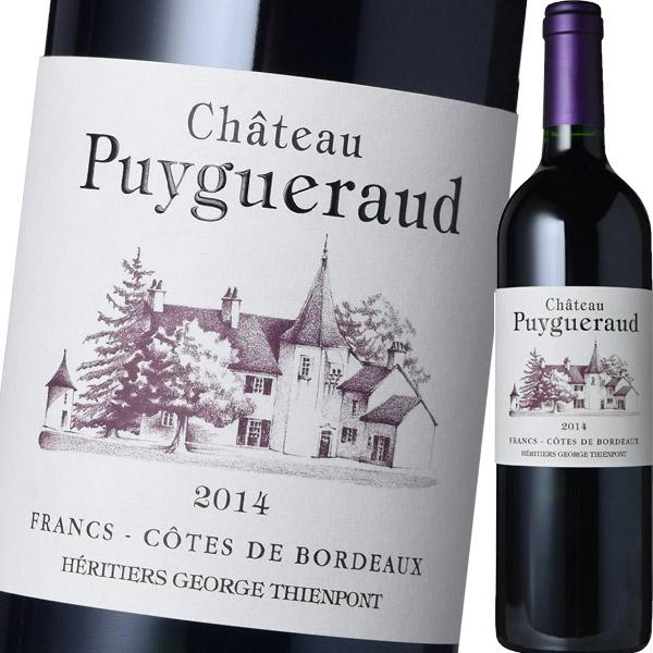 （赤ワイン）シャトー・ピュイグロー 2014 wine