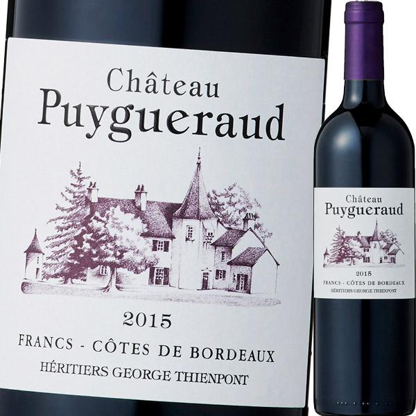 （赤ワイン）シャトー・ピュイグロー 2015 wine