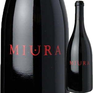 （赤ワイン）ミウラ・ピノ・ノワール・ピゾーニ・ヴィンヤード サンタ・ルシア・ハイランズ 2016 wine