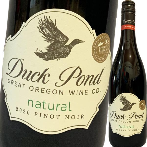 （赤ワイン）ダック・ポンド・セラーズ・ピノ・ノワール・ナチュラル 2020 wine