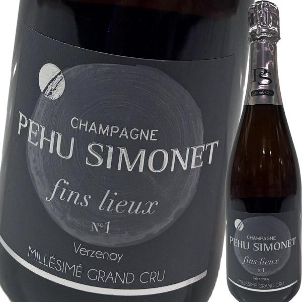 （スパークリングワイン・シャンパン）ペユ・シモネ・シャンパーニュ・ファンリュー・No.1・ブラン・ド...
