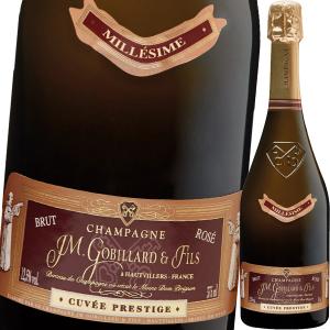 （スパークリングワイン・シャンパン）J.M.ゴビヤール・キュヴェ・プレステージ・ロゼ・ミレジム 2019 wine