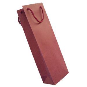 ワイン袋 1本用 無地ワインレッド（ギフトgift） wine