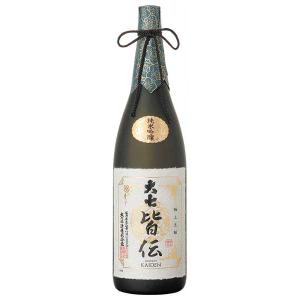 大七 純米吟醸 皆伝 1800ml 1800ml x 2本 送料無料(本州のみ) [大七酒造 福島県日本酒 清酒 OKN]ギフト プレゼント 贈り物 お祝い 内祝い お返し 誕生日プレゼント