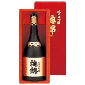 梅錦 純米大吟醸 赤箱 720ml 梅錦山川 愛媛県 OKN