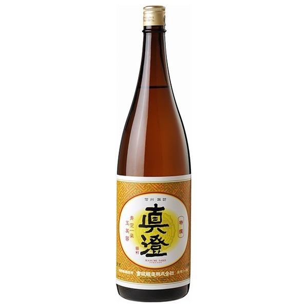 真澄 本醸造 特撰 箱無 1.8L 1800ml 宮坂醸造 長野県 OKN