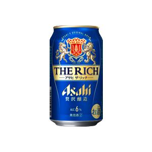アサヒ ザ リッチ 缶 350ml x 48本 2ケース販売 アサヒビール 日本 リキュール 1R3...