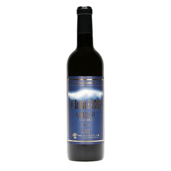 月山 メルロー樽熟成 720ml × 12本 ケース販売 OKN 月山トラヤワイナリー 山形県 赤ワ...