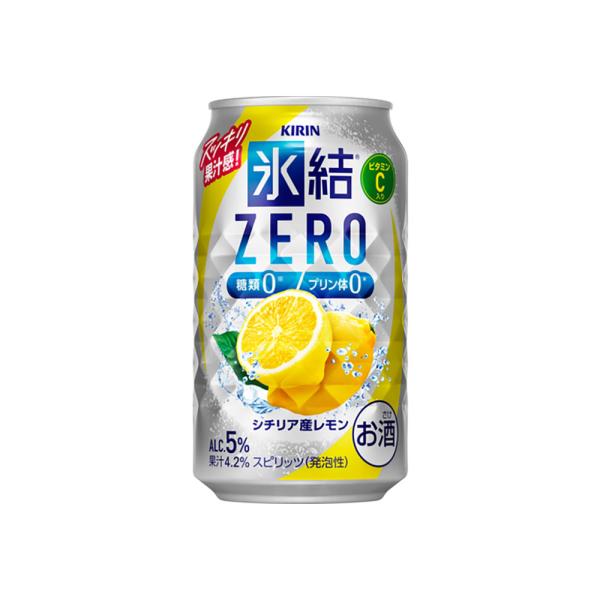 キリン 氷結 ＺＥＲＯ シチリア産レモン 缶 350ml x 48本 2ケース販売 送料無料 本州の...