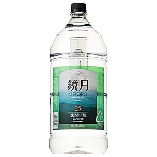 サントリー 鏡月 甲類焼酎 25度 4L 4000ml x 2本 送料無料(本州のみ)  あす楽対応...