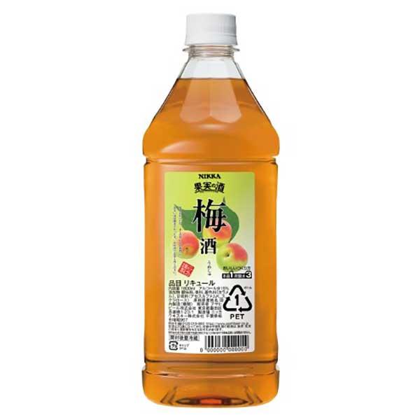 アサヒ 果実の酒 梅酒 1.8L 1800ml アサヒ カクテルコンク 送料無料 本州のみ