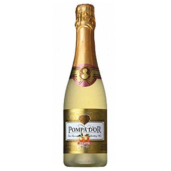 ポンパドール ピーチ 瓶 375ml 送料無料 本州のみ サントリー スペイン スパークリングワイン...