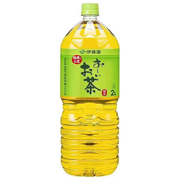 伊藤園 お〜いお茶 緑茶 PET 2L 2000ml x 6本 ケース販売 伊藤園 日本 飲料 日本...