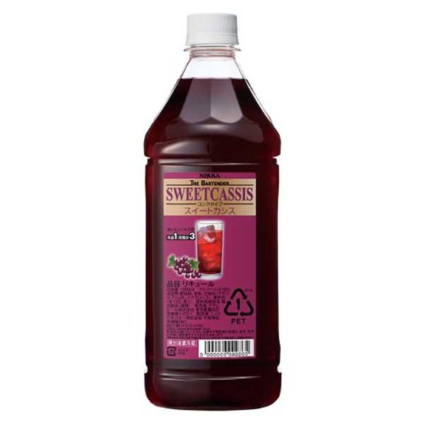 ザ バーテンダー スイートカシス [PET] 1.8L 1800ml x 2本 送料無料(本州のみ)...