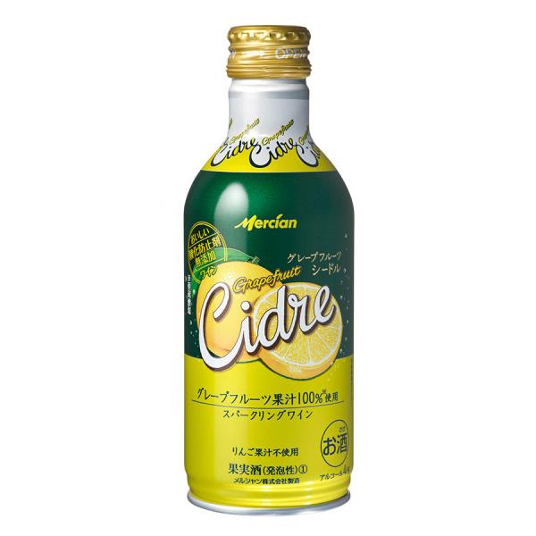 メルシャン おいしい酸化防止剤無添加ワイン グレープフルーツシードル [缶] 290ml x 24本...