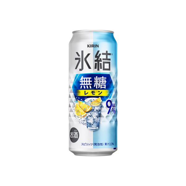 キリン 氷結無糖 レモン 9度 [缶] 500ml x 24本[ケース販売] 送料無料(本州のみ) ...