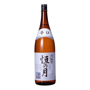 月桂冠 恒の月 辛口 [瓶] 1800ml 1800ml x 2本 送料無料(本州のみ)  [月桂冠 日本 清酒 日本酒 14度 辛口 淡麗]ギフト プレゼント 贈り物 お祝い 内祝い お返し 誕