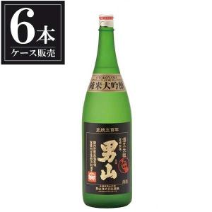 男山 純米大吟醸 1.8L 1800ml x 6本 ケース販売 男山 北海道 OKN｜yo-sake