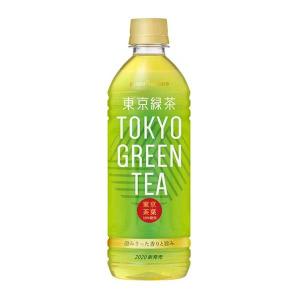 ポッカサッポロ 東京緑茶（関東限定） [ペット] 500ml x 24本[ケース販売] 送料無料※(...