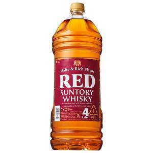 サントリーウイスキー レッド 送料無料 サントリー 4,000ml×4本 ※九州