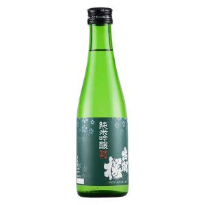 出羽桜 純米吟醸 深緑ラベル 300ml 送料無料 本州のみ 出羽桜酒造 日本 山形県 清酒 日本酒 要冷蔵