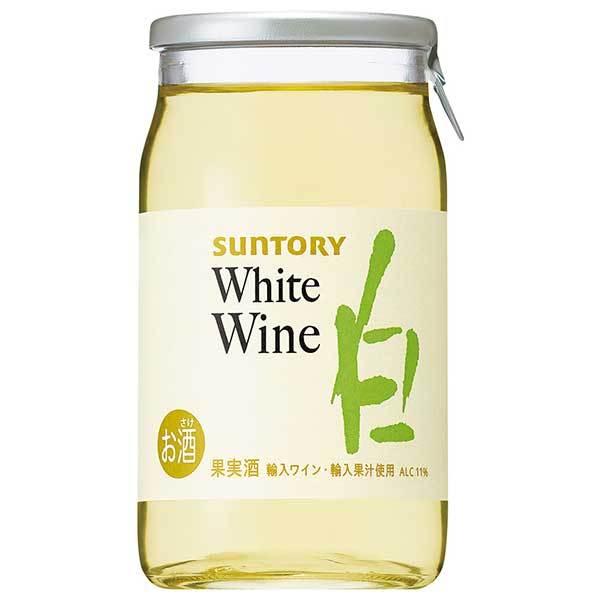 サントリー カップワイン 白 瓶 180ml x 24本 ケース販売 送料無料 本州のみ サントリー...