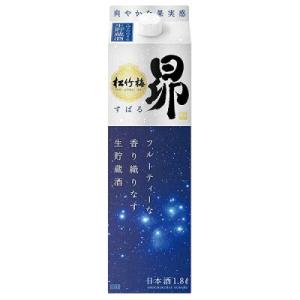 宝 松竹梅 昴 生貯蔵酒 紙パック 1.8L 1800ml × 6本 ケース販売 送料無料(本州のみ) 宝酒造 日本 日本酒 清酒 29262｜yo-sake