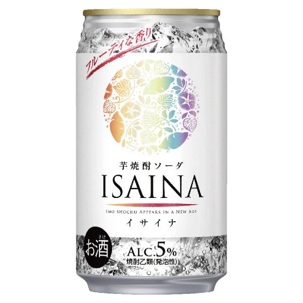 ISAINA イサイナ 芋焼酎ソーダ 5% [缶] 350ml × 24本[ケース販売] 送料無料(...