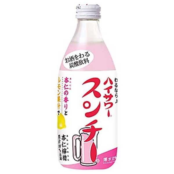 博水社 ホームハイサワースンチー杏仁檸檬 [瓶] 360ml x 24本[ケース販売] 送料無料 [...