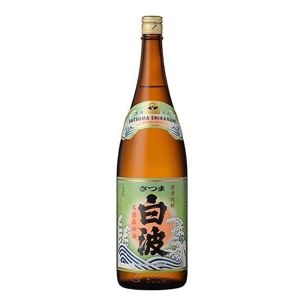 さつま白波 芋 25度 瓶 1.8L 1800ml x 6本 ケース販売 送料無料 本州のみ 薩摩酒...