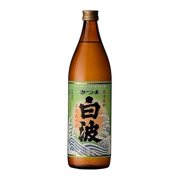 さつま白波 芋 25度 瓶 900ml 送料無料 本州のみ 薩摩酒造 芋焼酎 鹿児島県