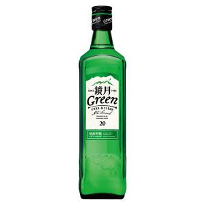 SUNTORY（サントリー） 鏡月グリーン 20度700ml瓶×12本 韓国焼酎