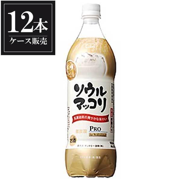 サントリー ソウル マッコリ ペット 1L 1000ml x 12本 送料無料 本州のみ ケース販売