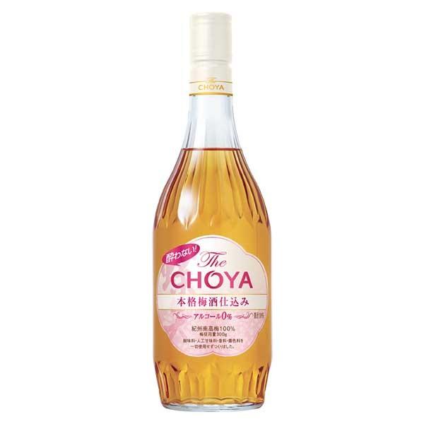 チョーヤ 梅酒 酔わないThe CHOYA 本格梅酒仕込み 瓶 700ml x 6本 ケース販売 あ...