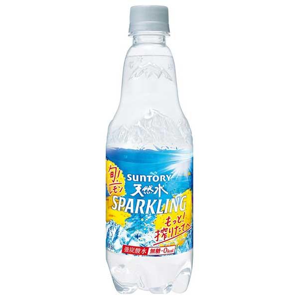 サントリー 天然水スパークリング レモン [PET] 500ml x 24本[ケース販売] 送料無料...