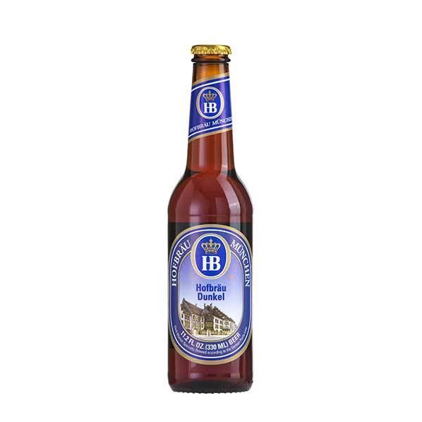ホフブロ イドゥンケル 瓶 330ml x 24本 ケース販売 NB ドイツ ビール