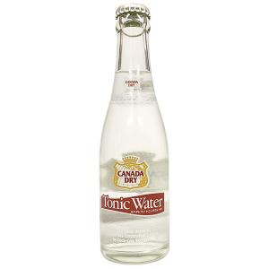 カナダドライ　トニックウォーター　未開封　インテリア　レトロ　中身入り カナダドライ トニックウォーター 業務用 瓶 207ml x 24本 ケース販売