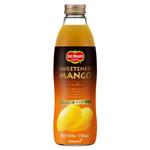 デルモンテ マンゴー 20% 750ml × 6本 ケース販売 デルモンテ