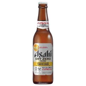 アサヒ ドライゼロ 小びん334ml x 30本 ケース販売 瓶 国産 ビールテイスト清涼飲料 ALC 0%｜yo-sake